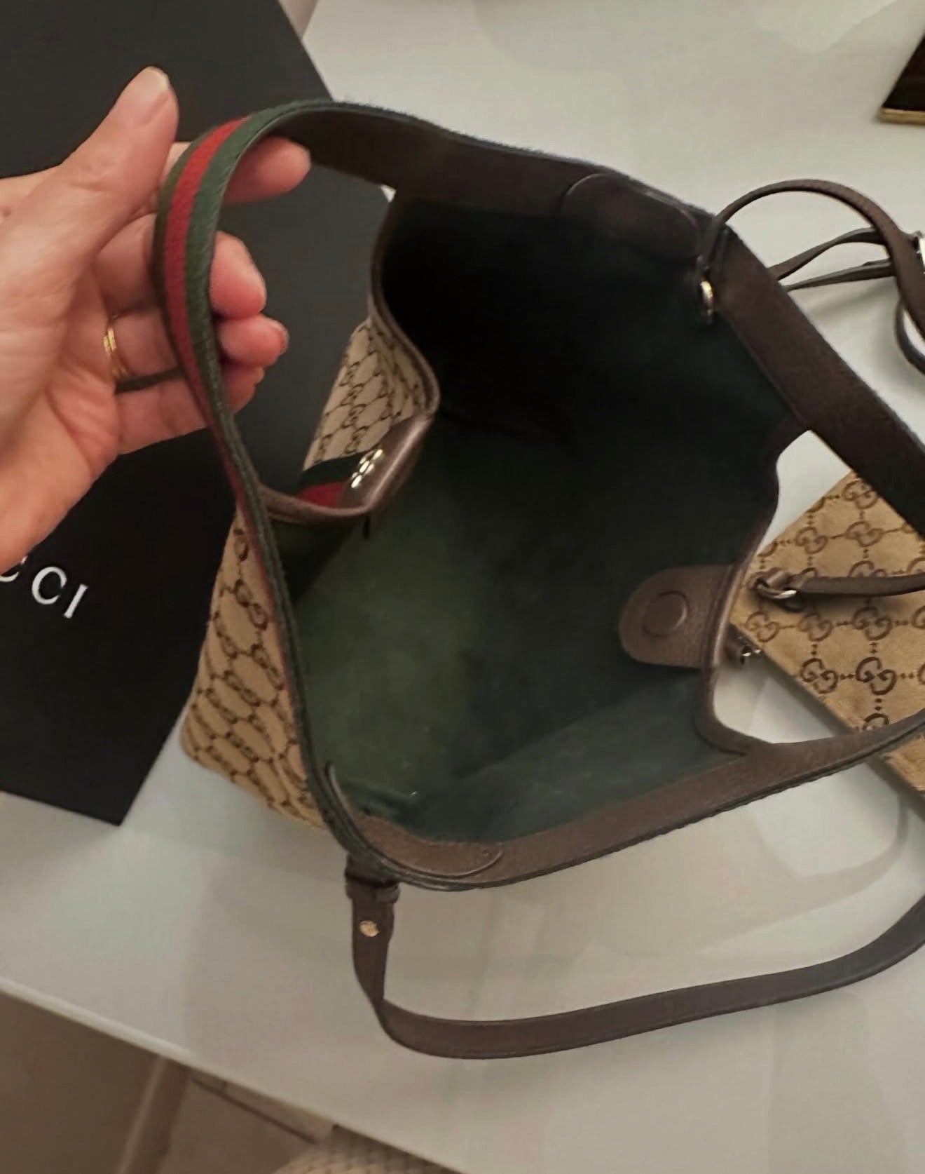Gucci Gigilo Bag with Brand Box- Small
