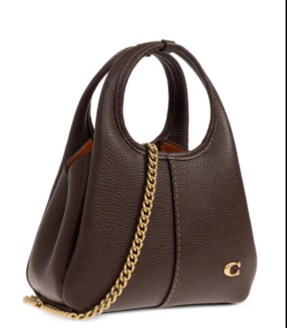 Coach Lana 19 with Brand Box - Genuine Leather - Maple