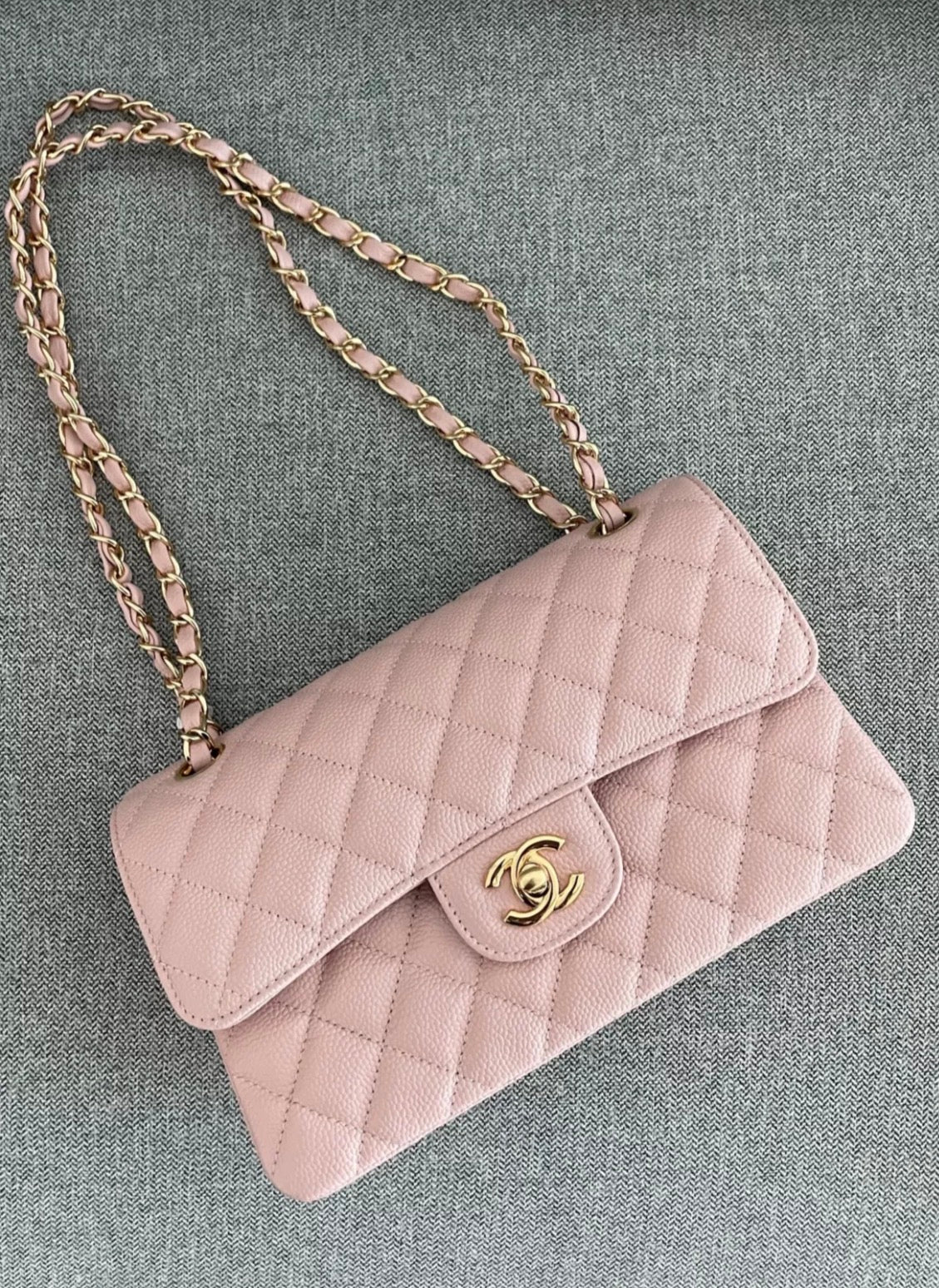 CHANEL Classic Medium with Brand Box-Genuine Leather