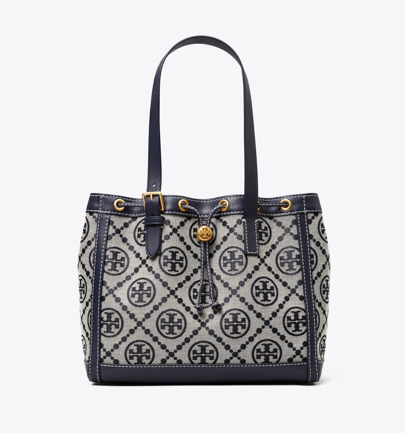 Tory Burch T Monogram Small Tote with Brand Box