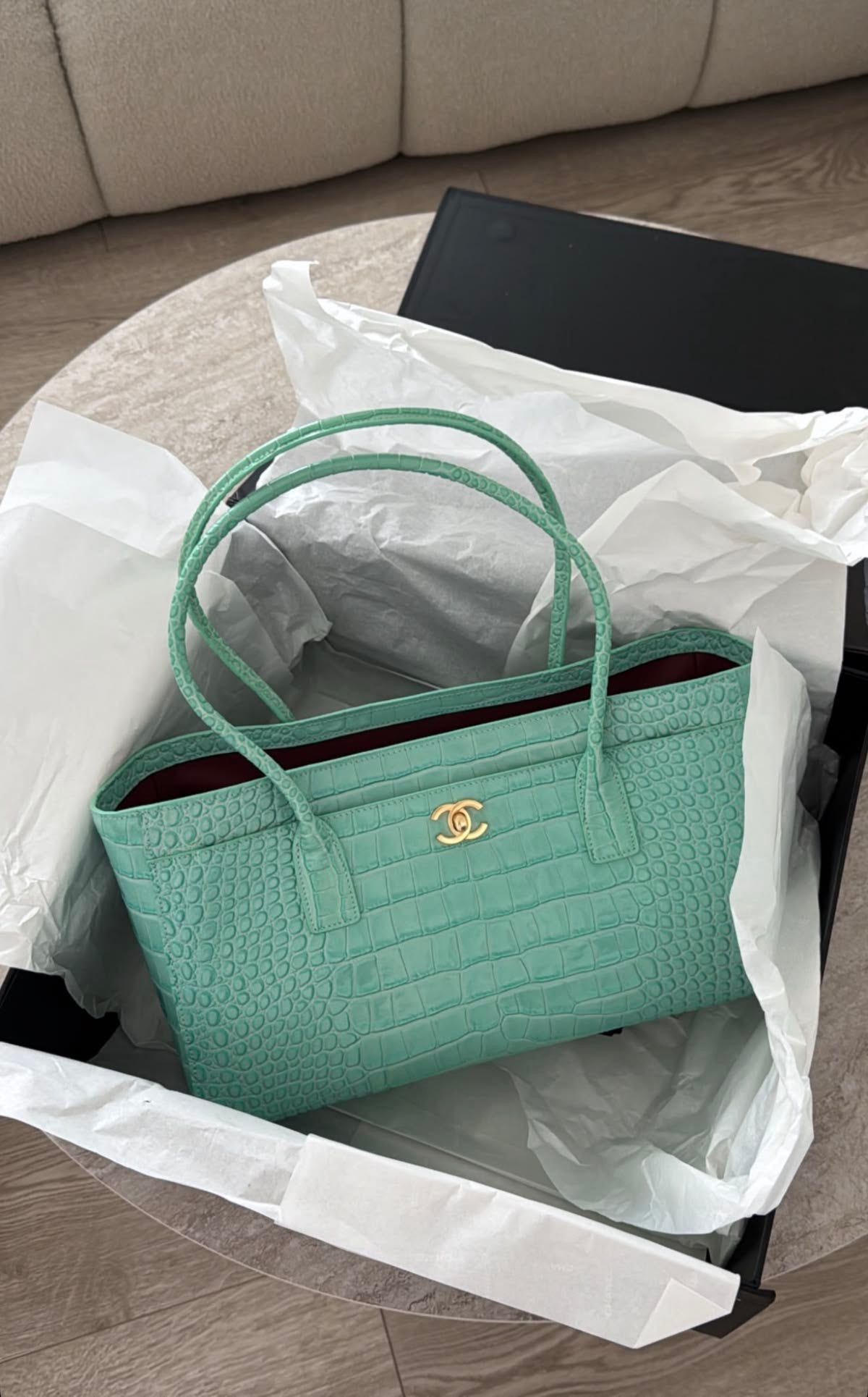 CHANEL 26S Small Tote with Brand Box