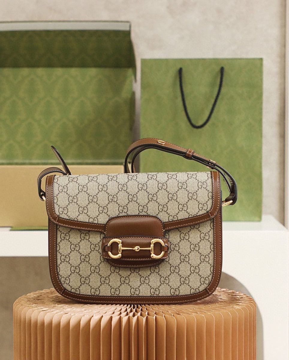 Gucci Horsebit Bag with Brand Box