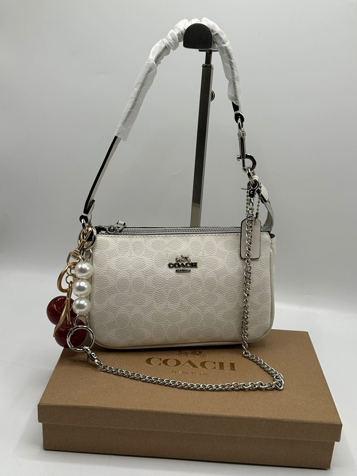 Coach Nolita 19 Cherry Charm Included