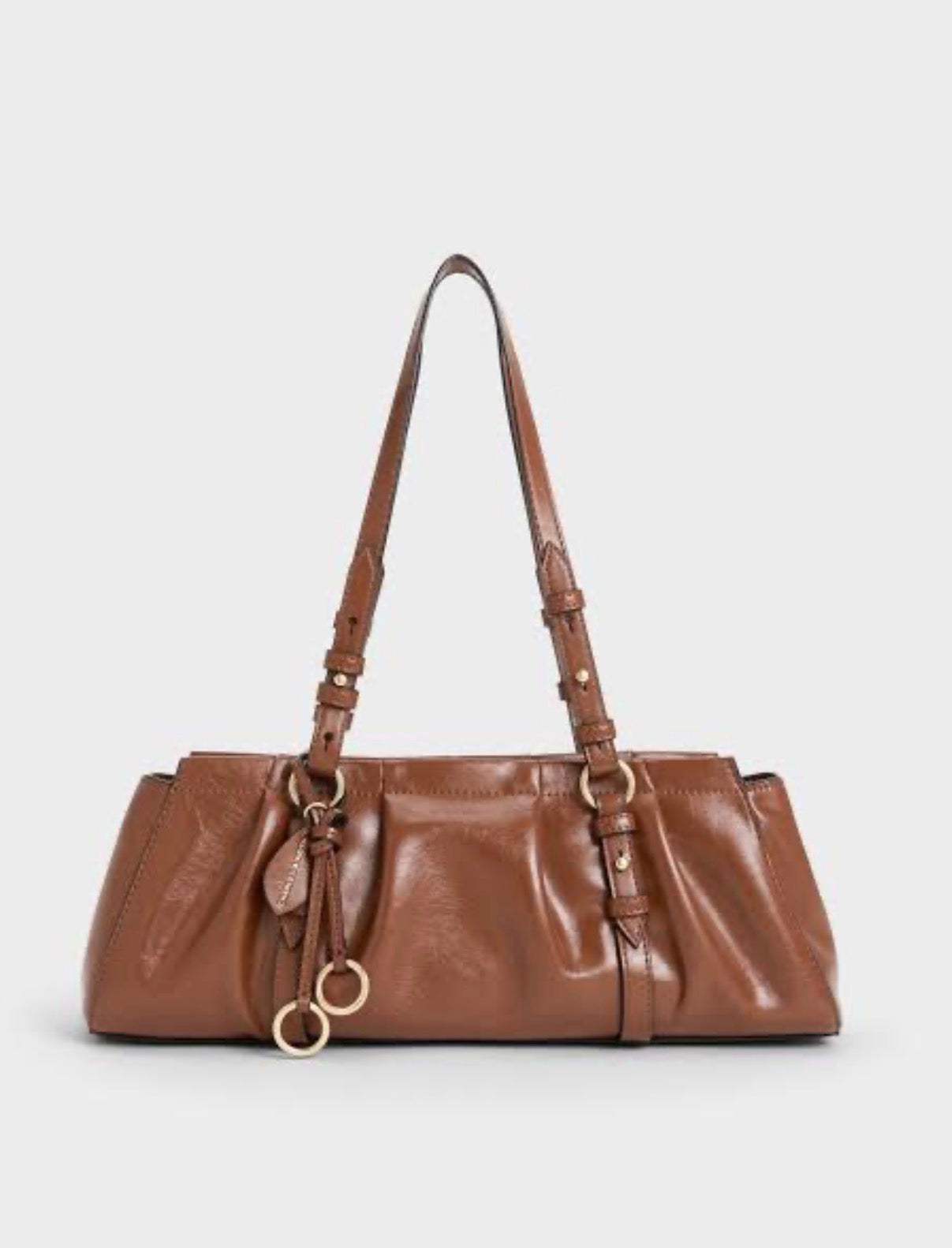 Charles & keith britton Elongated Bag - Leather