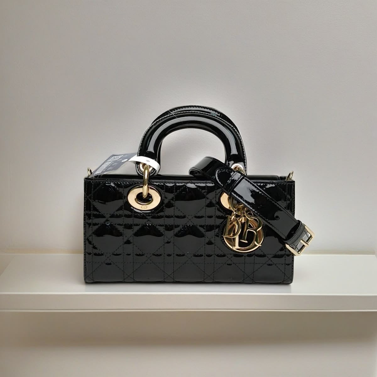 Dior Lady D- Joy Patent Leather with Box