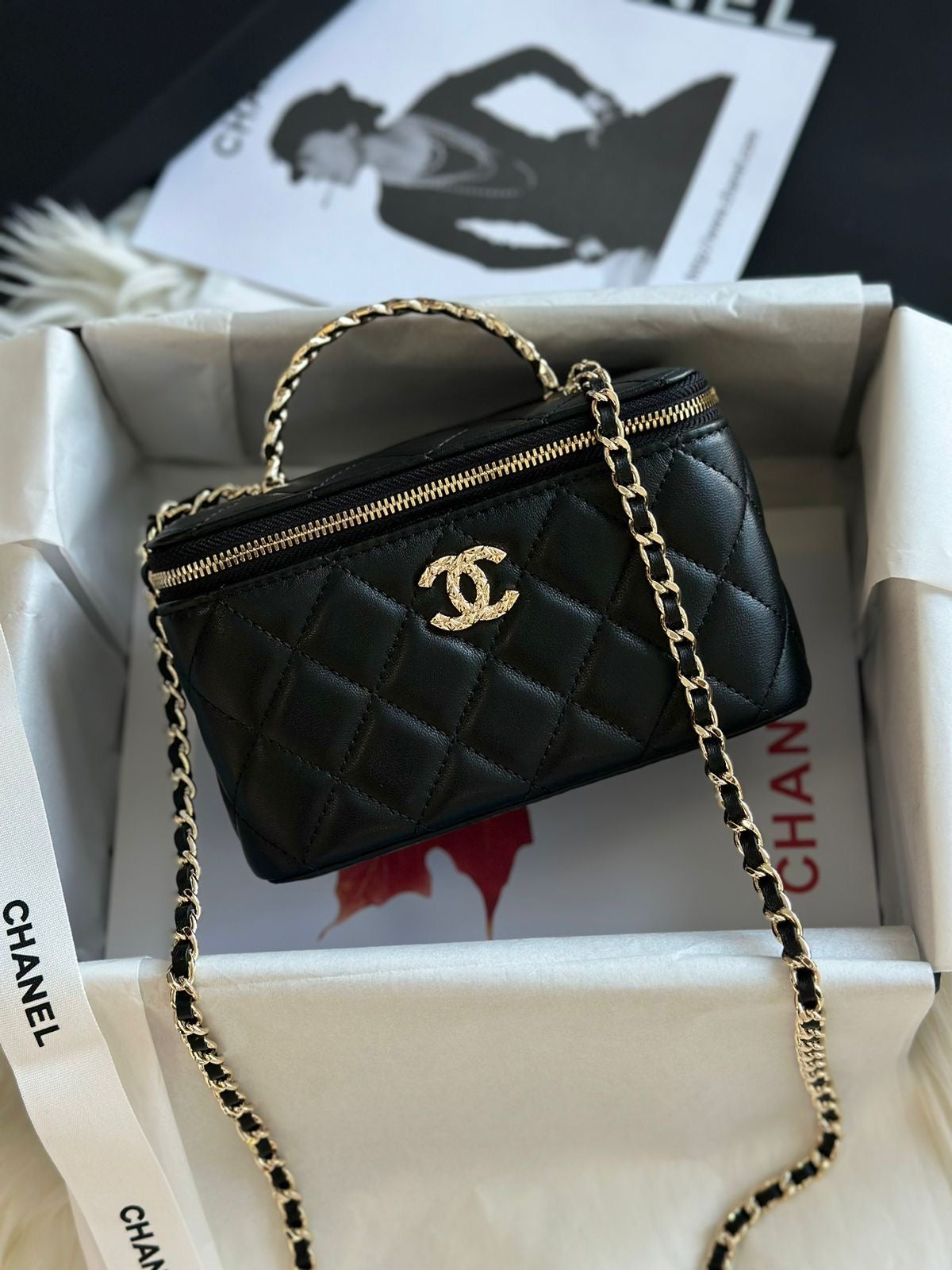 CHANEL Vanity with Brand Box
