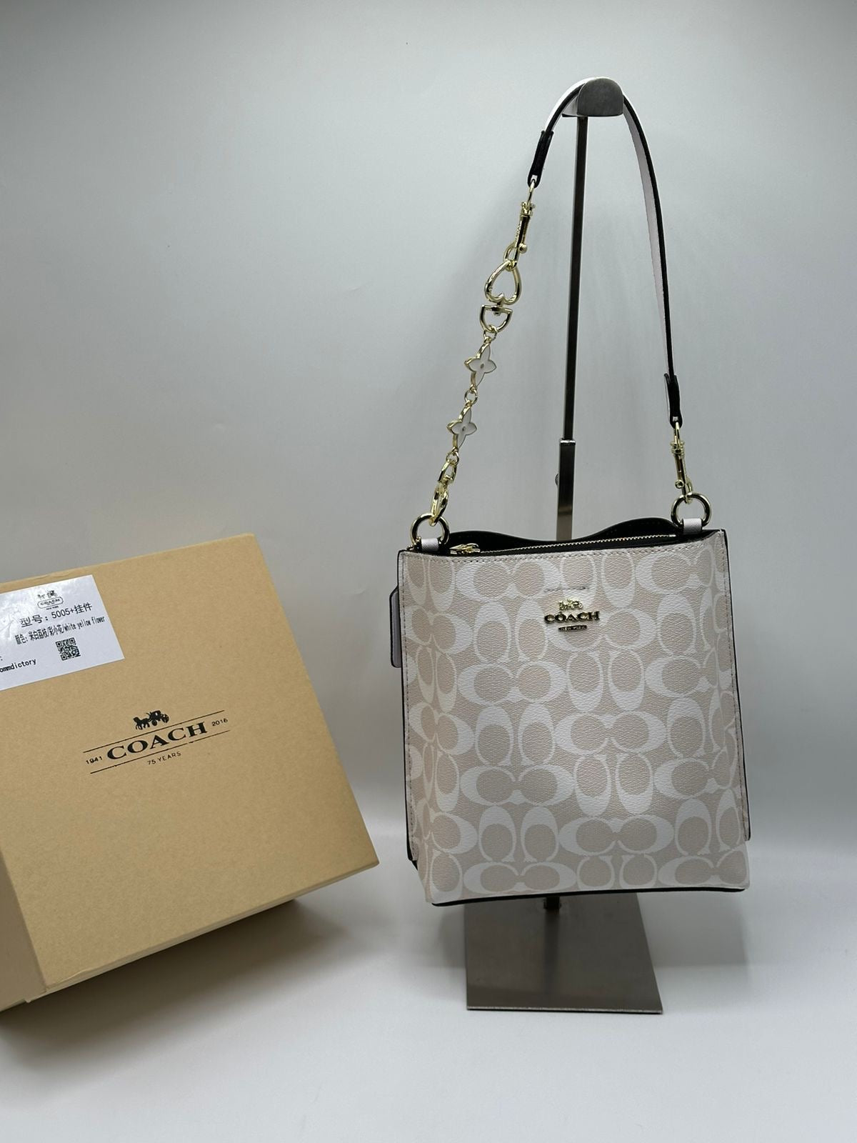Coach Town Bucket with Brand Box