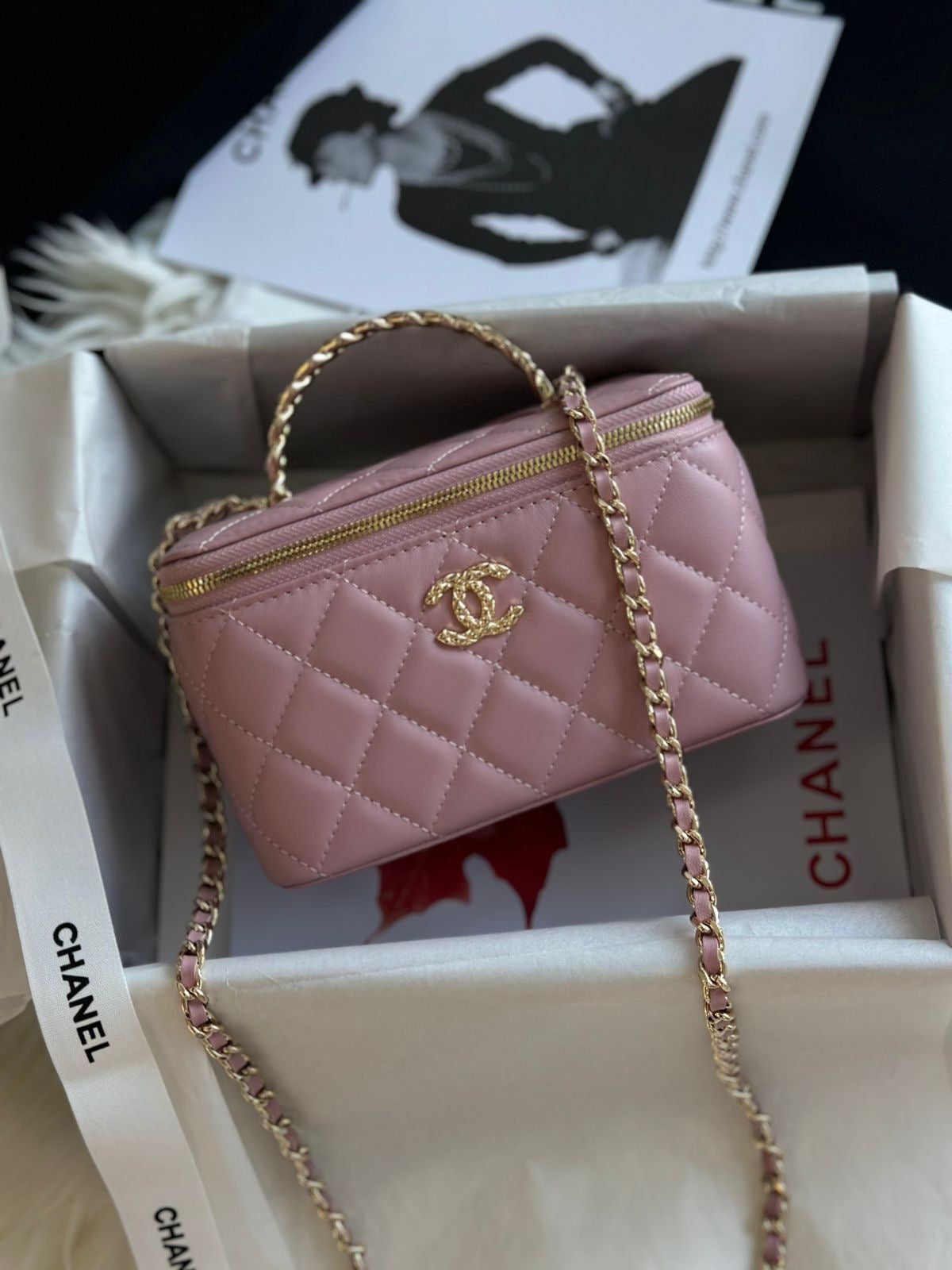 CHANEL Vanity with Brand Box