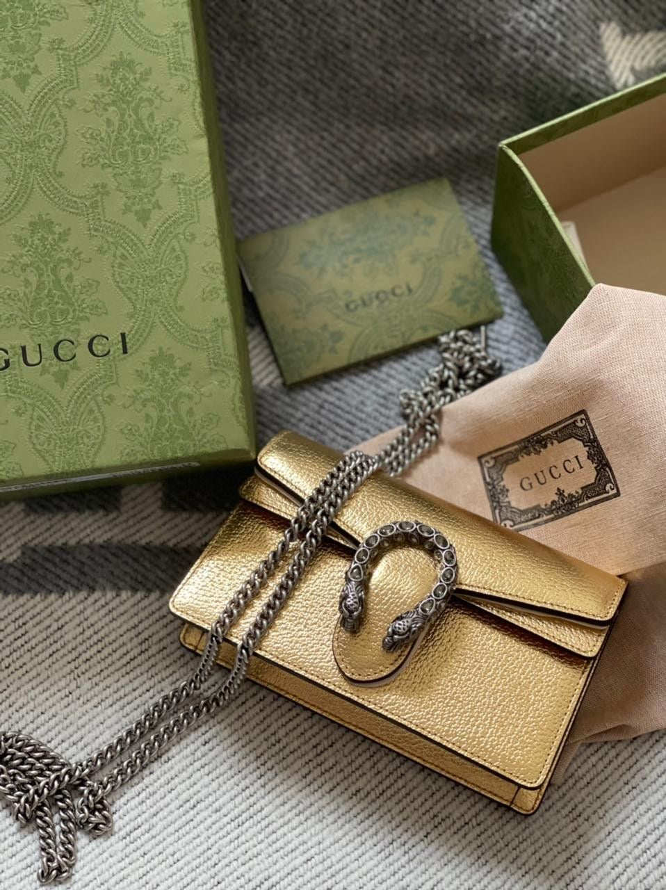 GUCCI dionysus mini bag with brand box