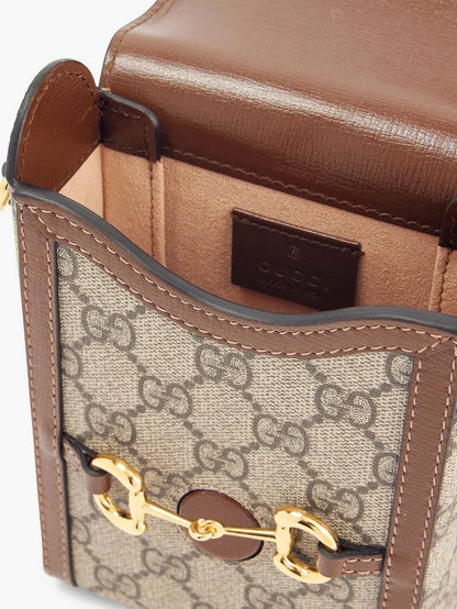 Gucci Horsebit Mini Crossbody with Brand Box- Genuine Leather