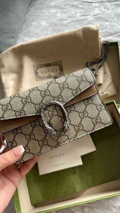 GUCCI mini dionysus bag with brand box