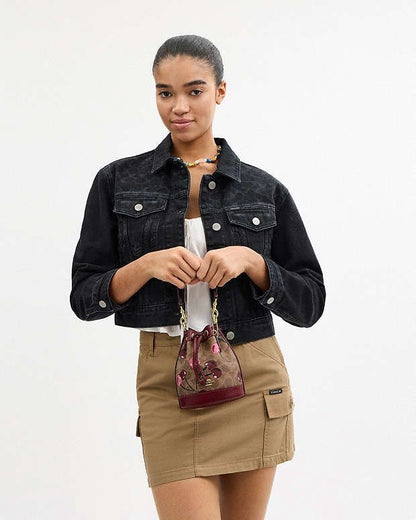 Coach Bucket Bag Small with Brand Box