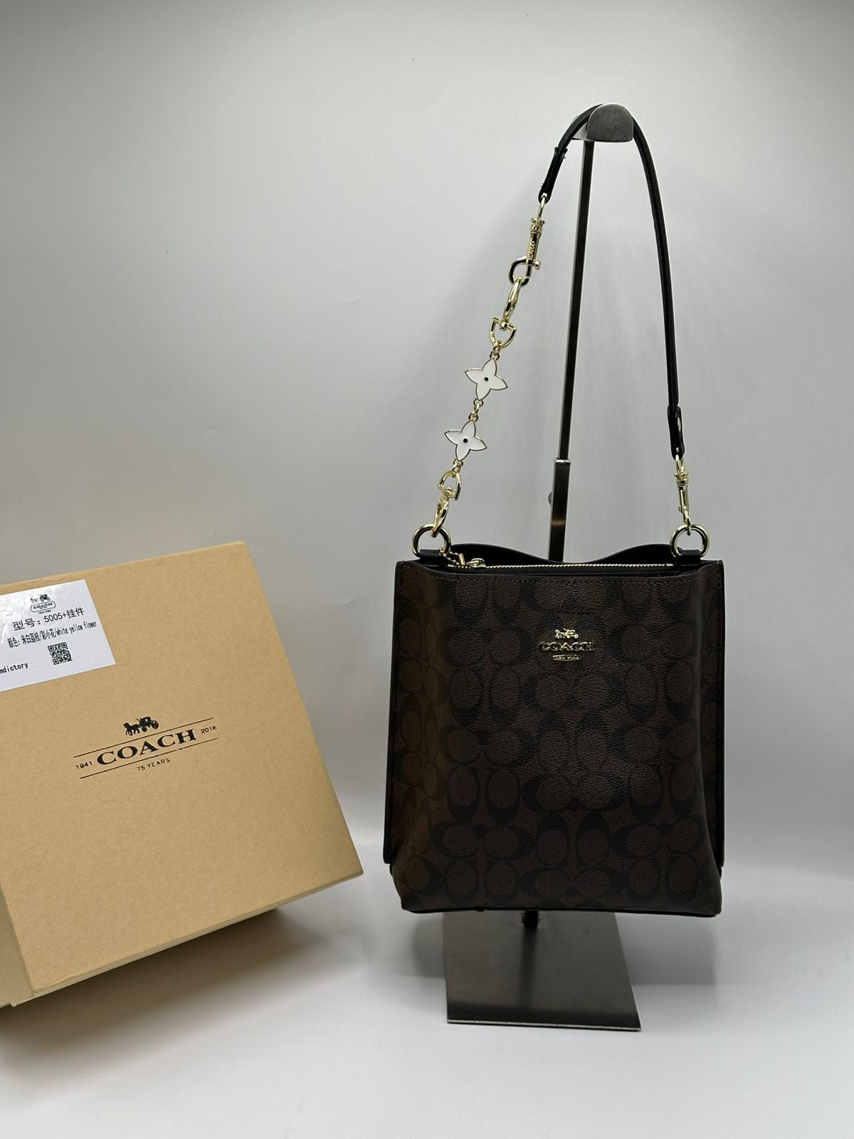 Coach Town Bucket with Brand Box