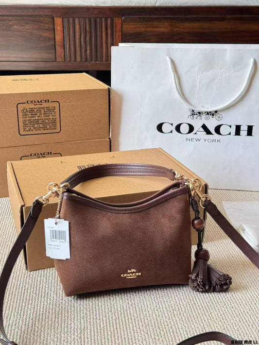 Coach Laurel Small with Brand Box - Suede