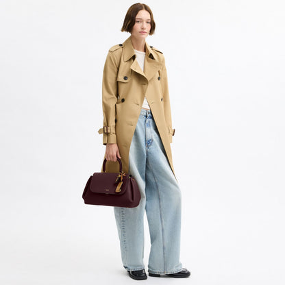 Coach Slouchy Rogue Top Handle Bag with Brand Box - Genuine Leather