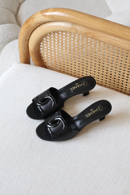 CHANEL Mules with Brand Box