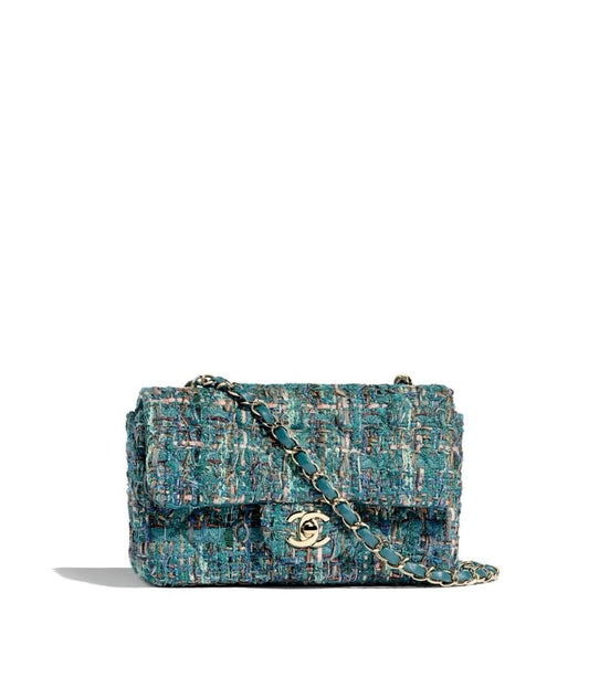 CHANEL Classic Tweed Small with Brand Box