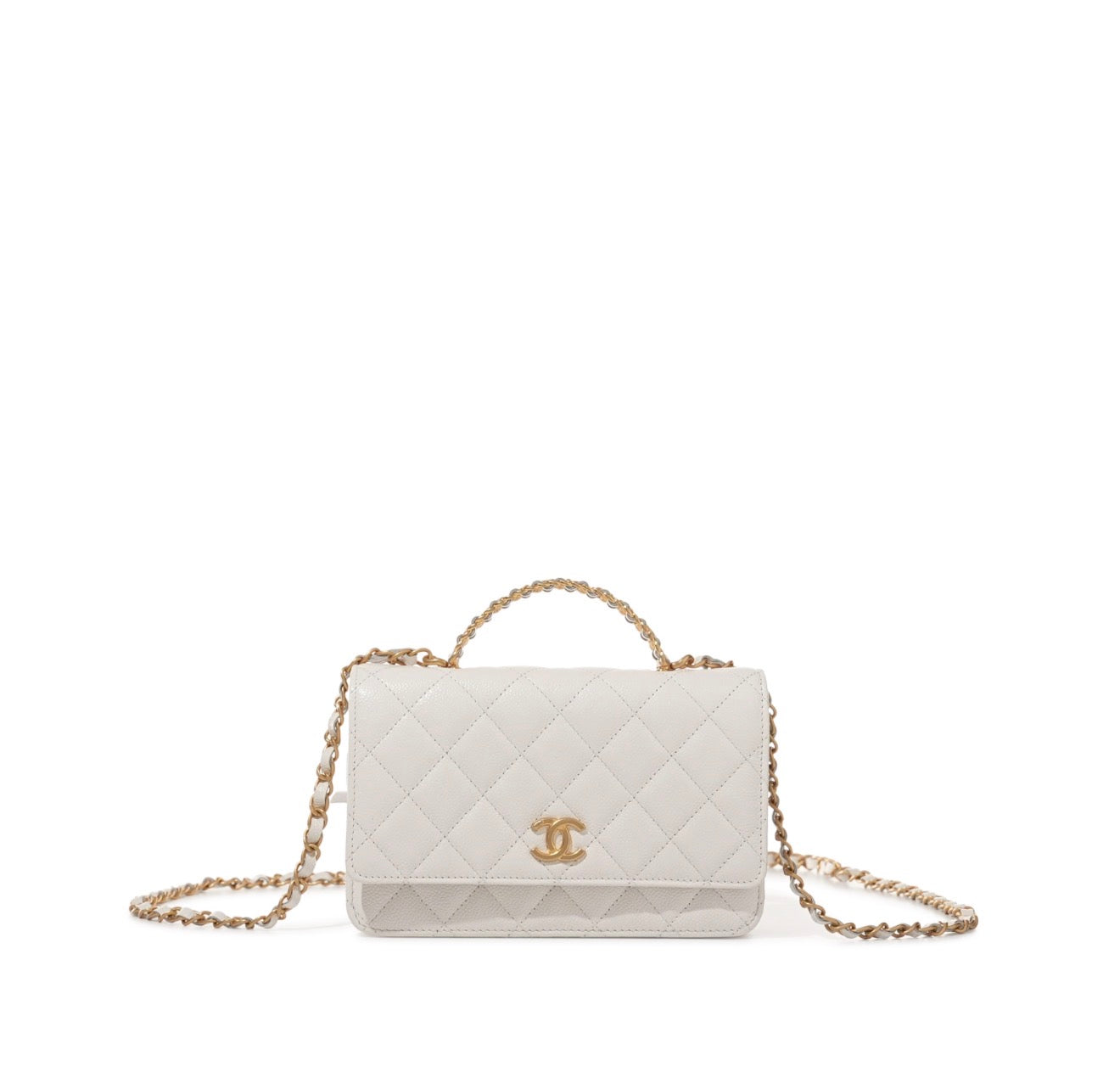 Chanel Top Handle with Brand Box- Genuine Leather