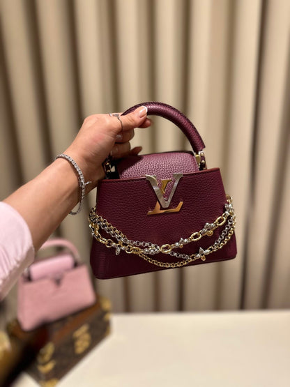 LV Small Cappucine with Original Packaging