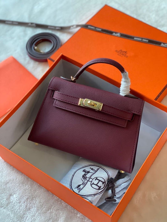 Hermes kelly 19 cm with Brand Box