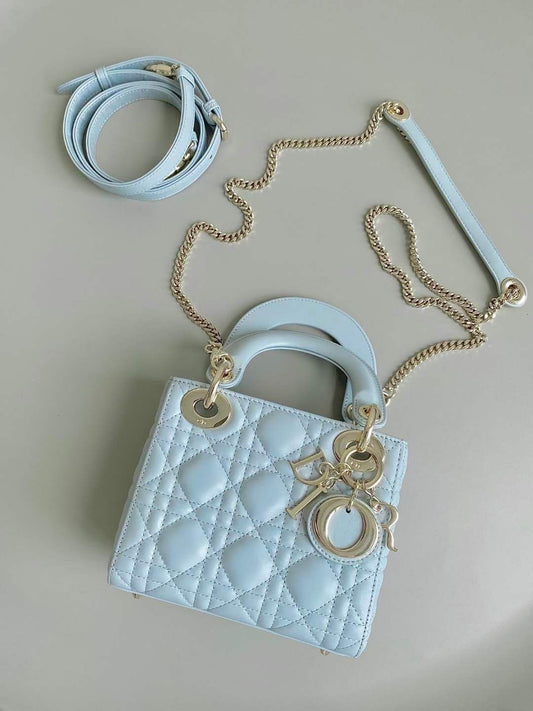 Christian Dior Lady Dior with Brand Box - Small