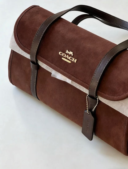 Coach Bridget Shoulder Bag Suede with Brand Box