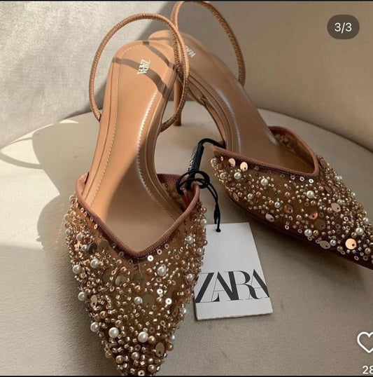 Zara Heels with Brand Box