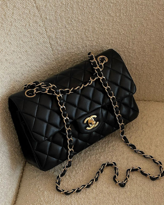 CHANEL Classic Medium with Brand Box-Genuine Leather