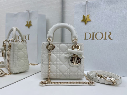 Christian Dior Lady Dior Cannage Small with Brand Box