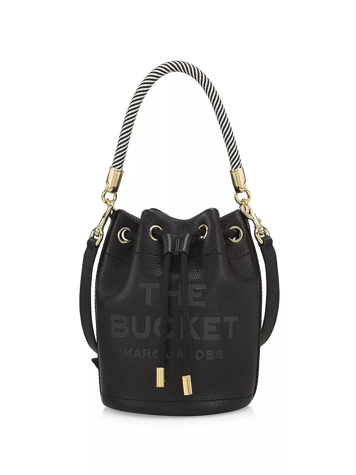Marc Jacobs Leather Bucket Bag with Brand Box- Small