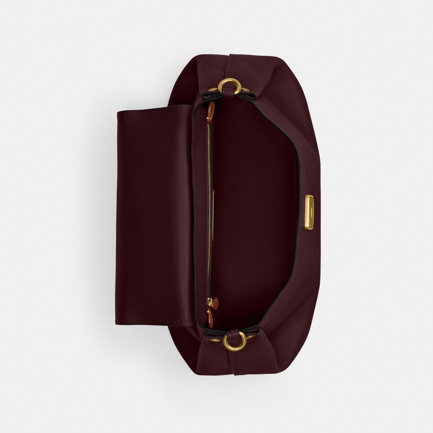 Coach Slouchy Rogue Top Handle Bag with Brand Box - Genuine Leather