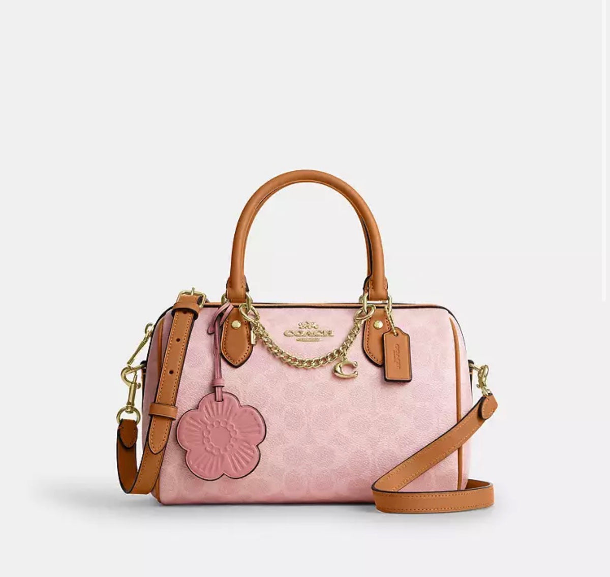 Coach Rowan Satchel Bag with Brand Box