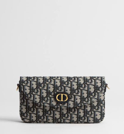 Christian Dior 30 Montaigne D- Vine Pouch with Brand Box