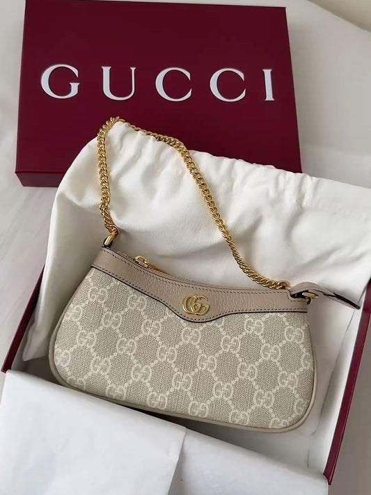 Gucci Ophidia Small shoulder Bag with Brand Box