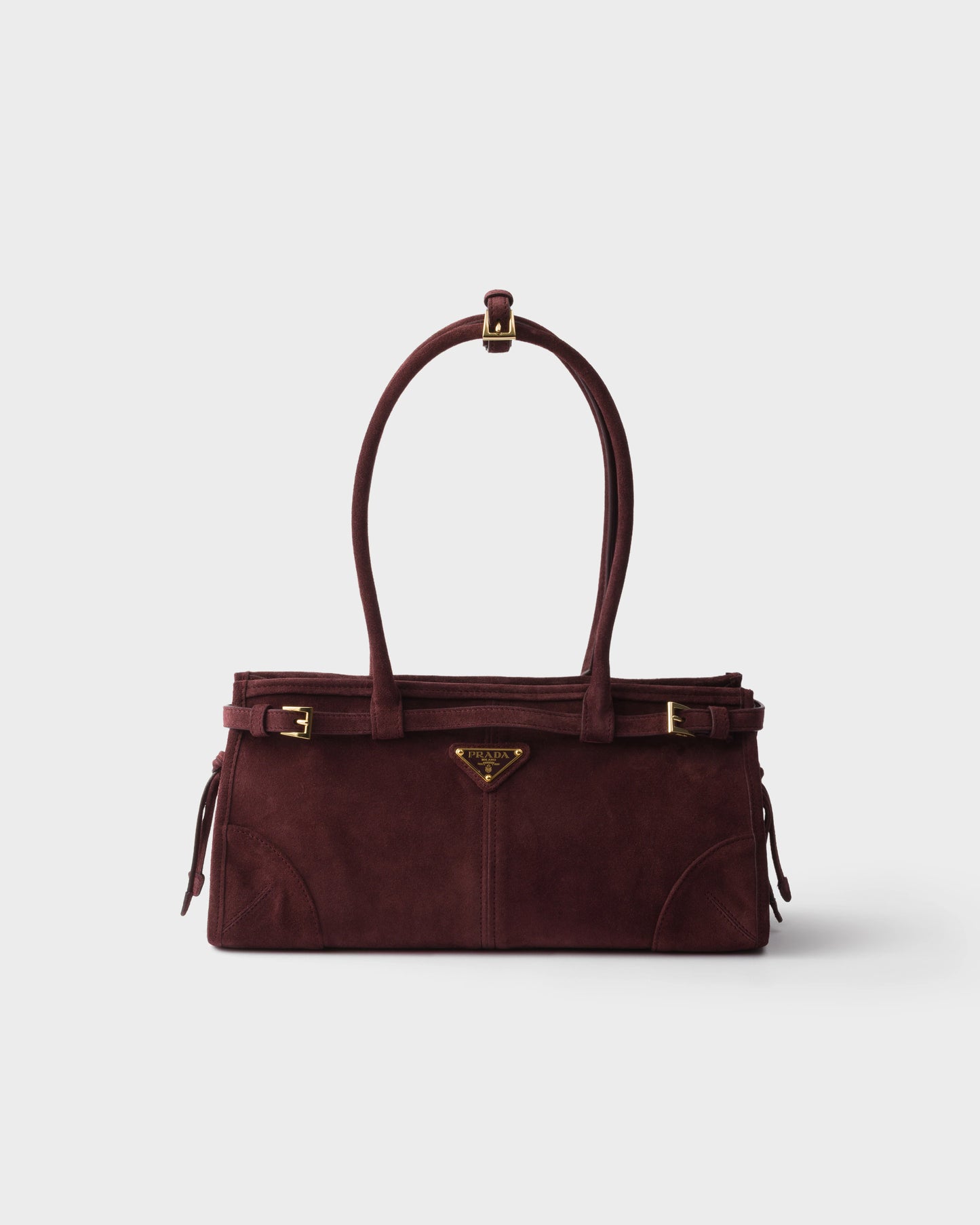 Prada Bonnie Bag Suede- Medium