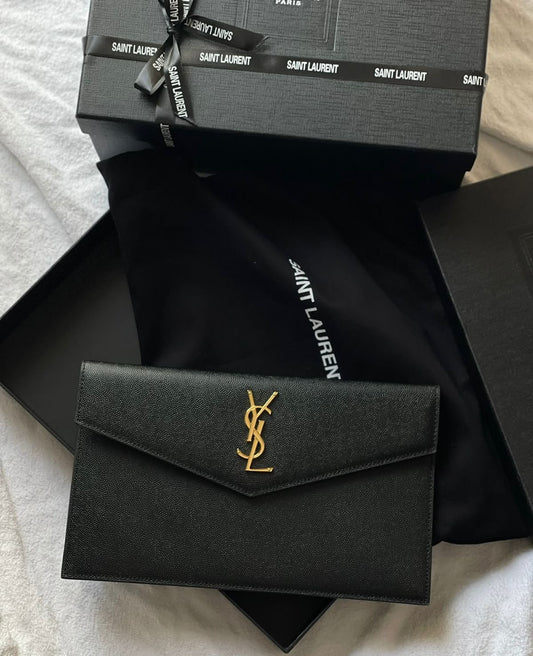 YSL Uptown Pouch with Brand Box