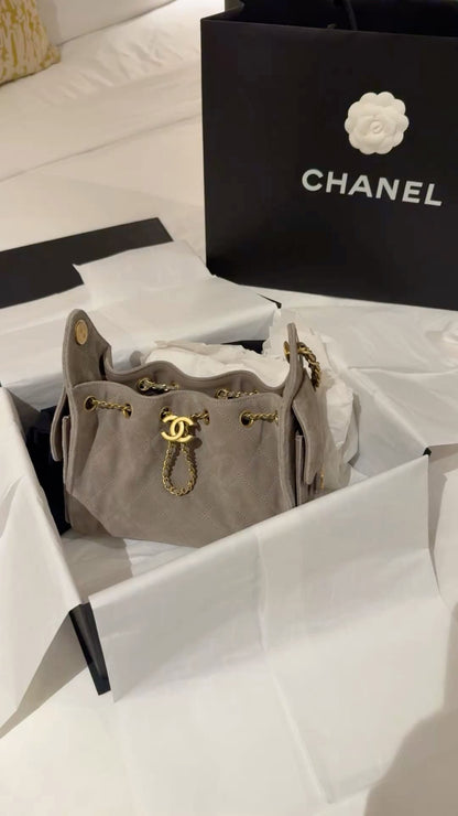 CHANEL 25 Mini with Brand Box - Suede