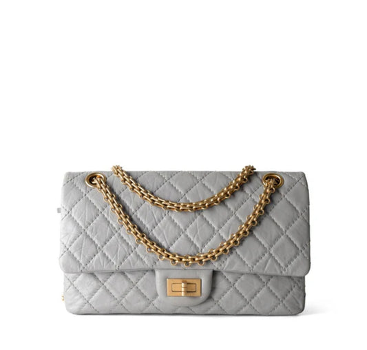 CHANEL Reissue Quilted with Brand Box- Genuine Leather