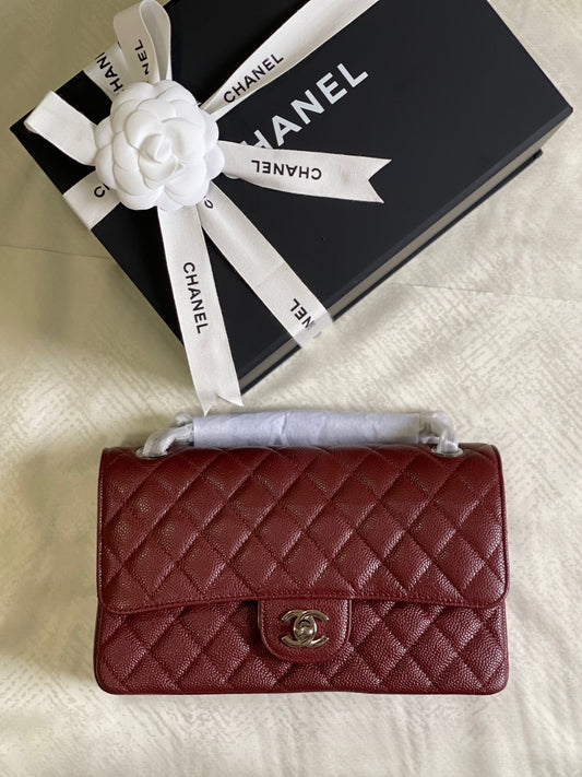 CHANEL Classic Medium with Brand Box-Genuine Leather