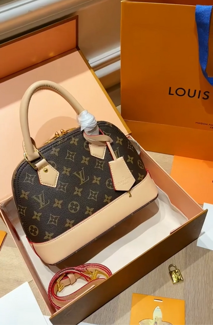 LV Alma Small Bag with Brand Box- Genuine Leather