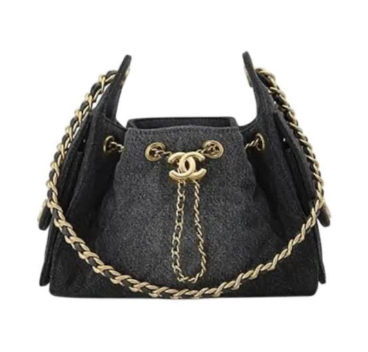 CHANEL 25 Mini Denim - With Complete Packging