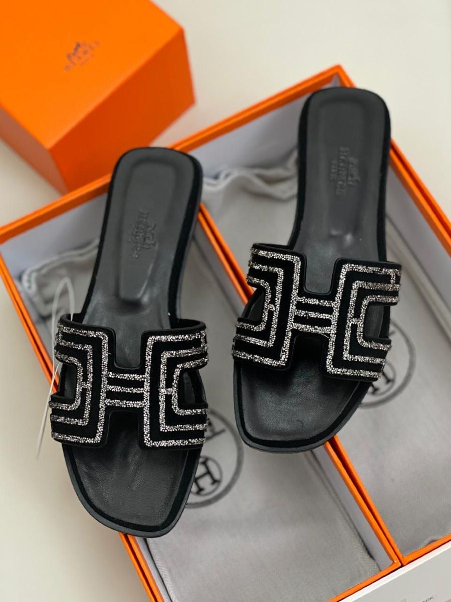 Hermes Oran Crystal with Brand Box