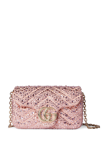 Gucci Marmont Crystal Medium with Brand Box