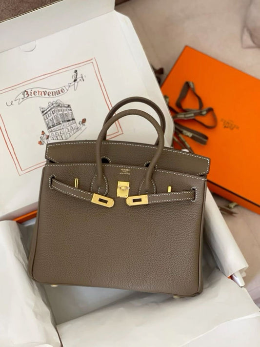 Hermes Birkin 30 with Brand Box- Genuine Leather