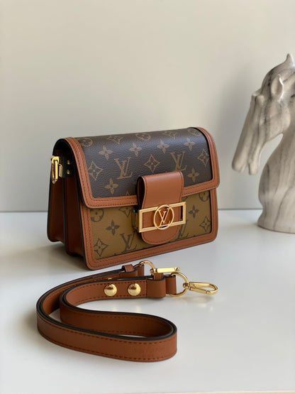 LV Dauphine Bag with Brand Box