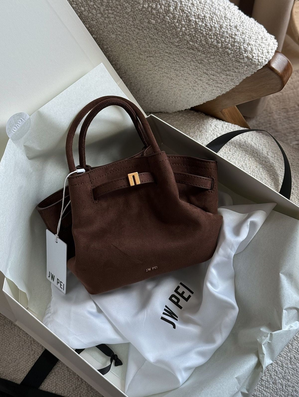 JW PEI Hana Mini Tote Suede