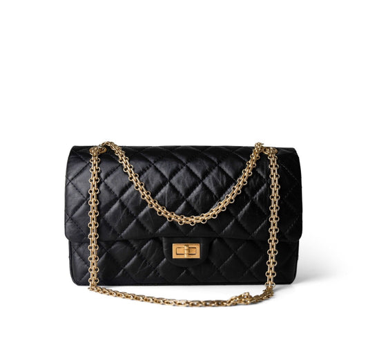 CHANEL Reissue Quilted with Brand Box- Genuine Leather