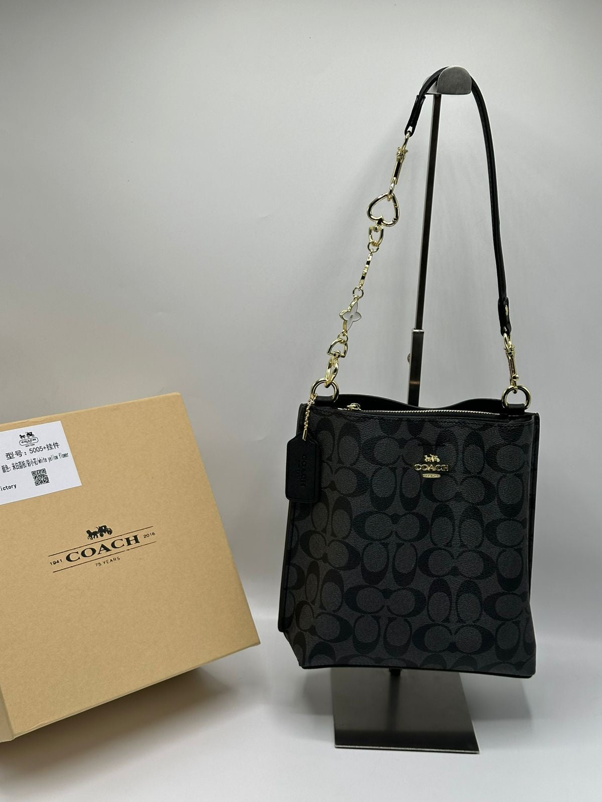 Coach Town Bucket with Brand Box