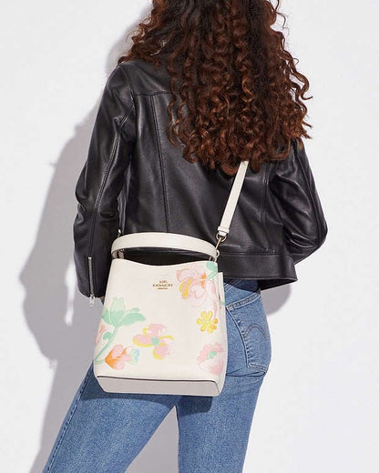 Coach Town Bucket Bag with Brand Box