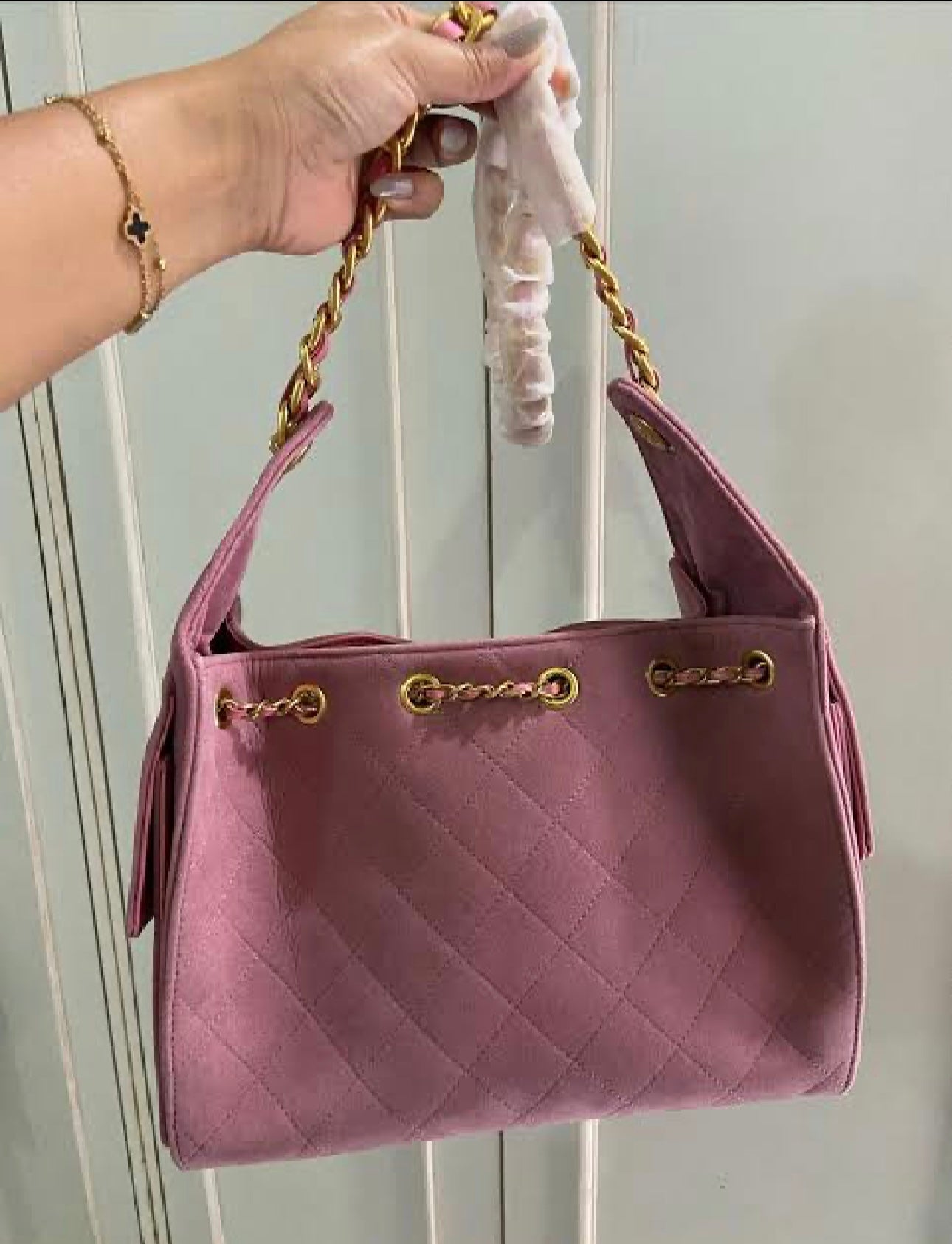 CHANEL 25 Hobo Small in Suede